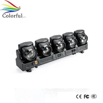 Vandtæt LED 5x120W Tornado Moving Head Light med Ring